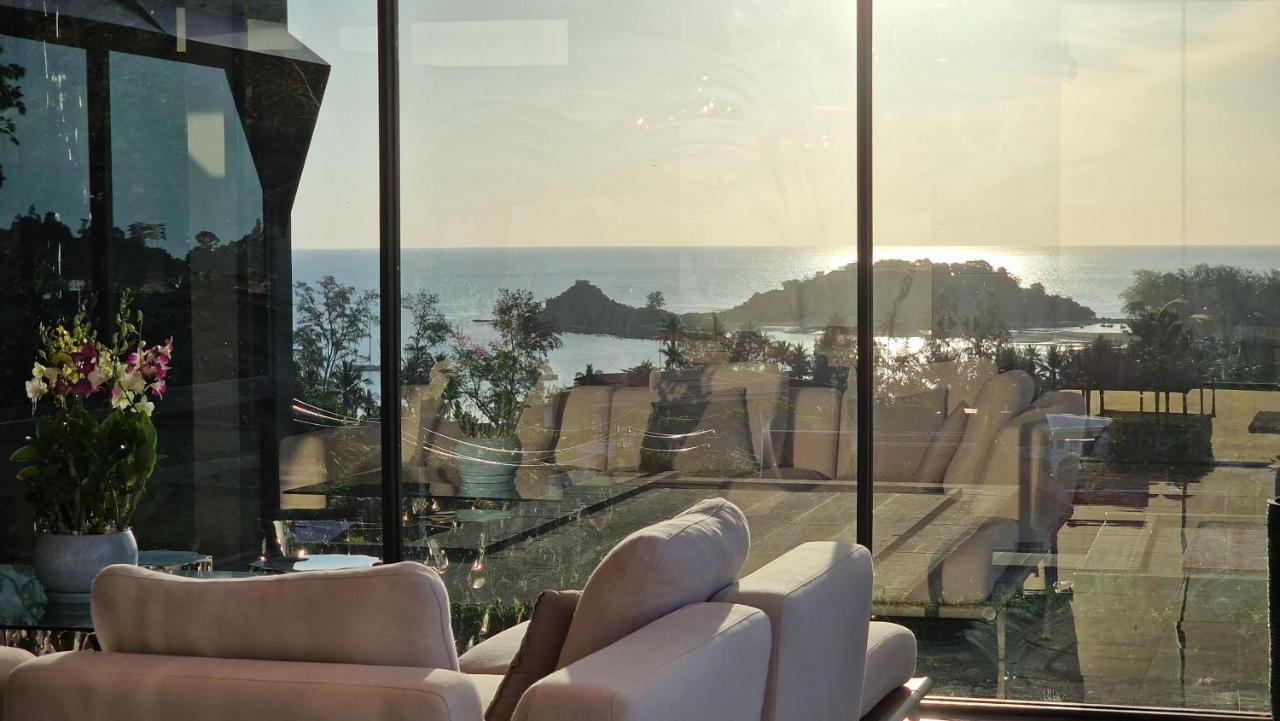Villa Obsidian, With Staff, Sea View And Walk To Choeng Mon Beach Bagian luar foto