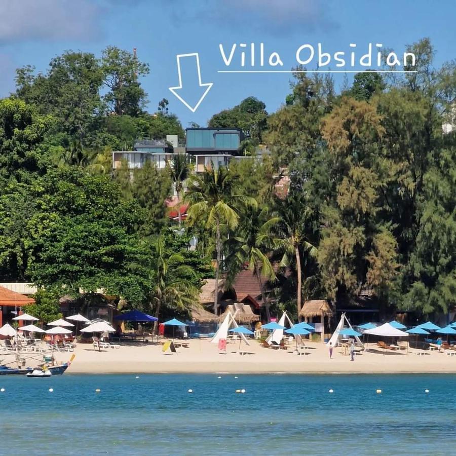Villa Obsidian, With Staff, Sea View And Walk To Choeng Mon Beach Bagian luar foto