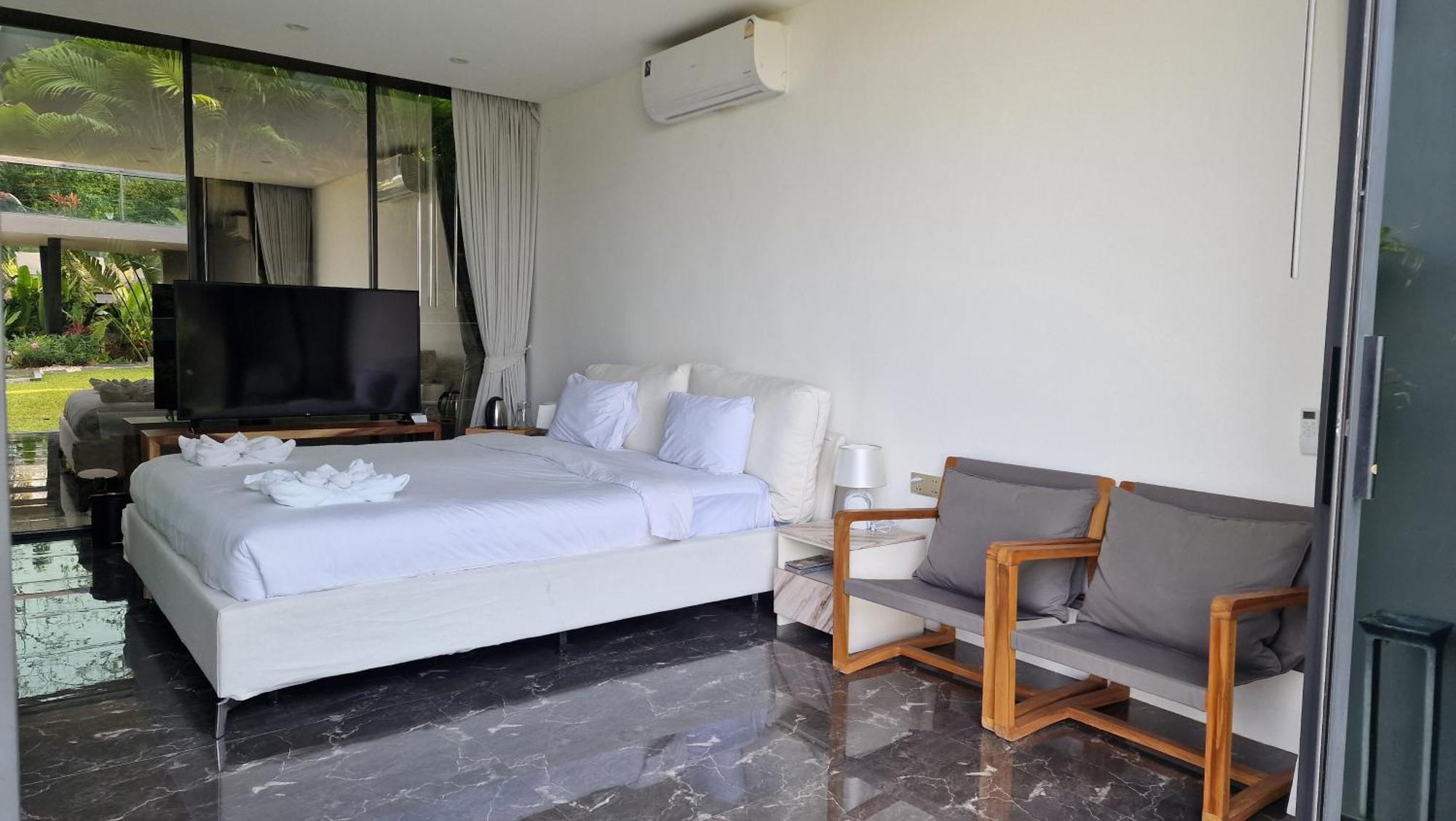 Villa Obsidian, With Staff, Sea View And Walk To Choeng Mon Beach Bagian luar foto