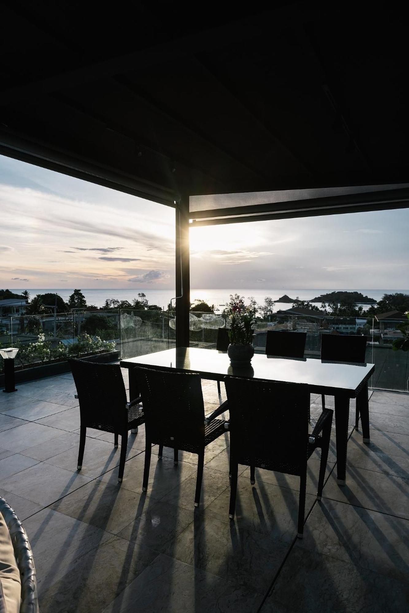 Villa Obsidian, With Staff, Sea View And Walk To Choeng Mon Beach Bagian luar foto